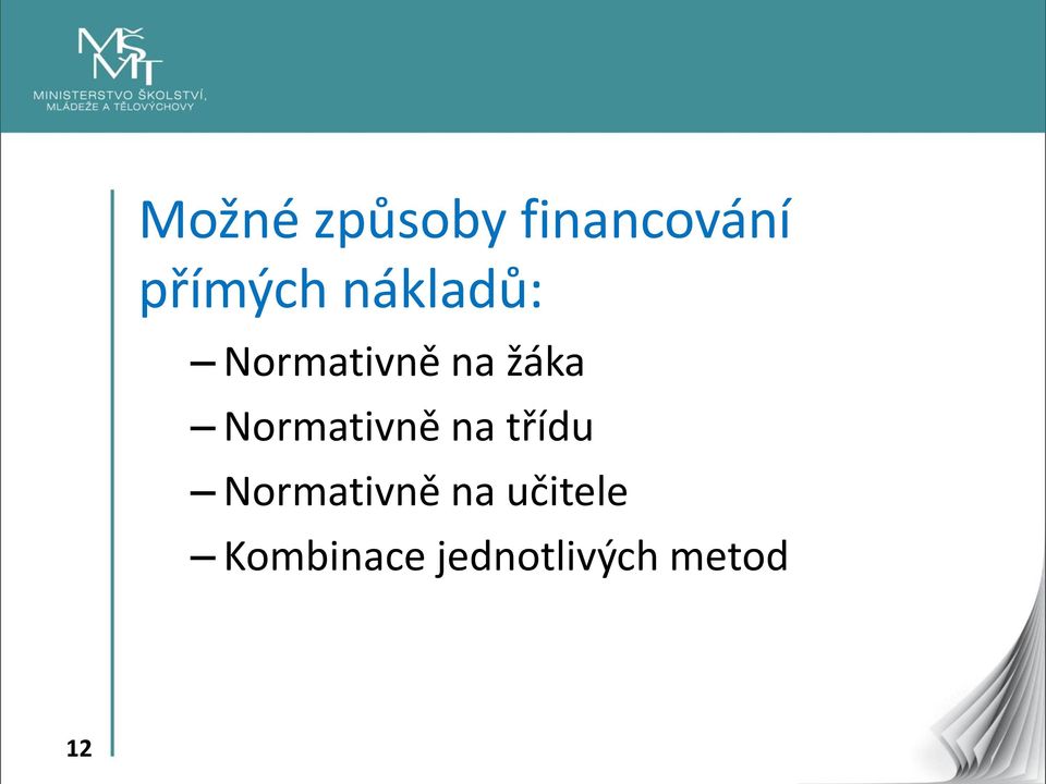 Normativně na třídu Normativně na