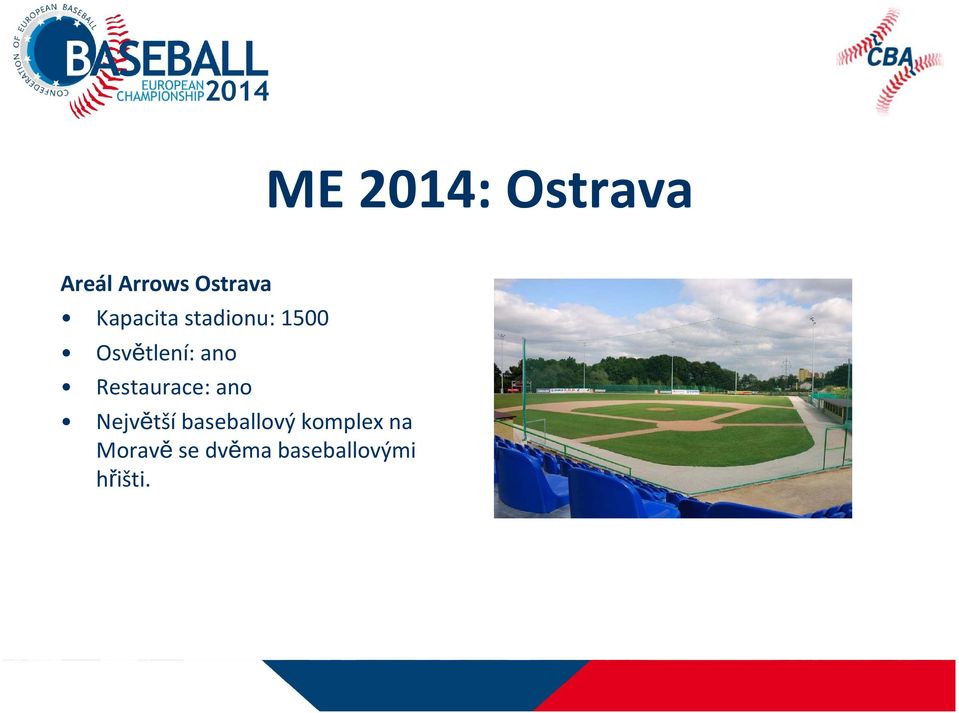 Restaurace: ano Největší baseballový