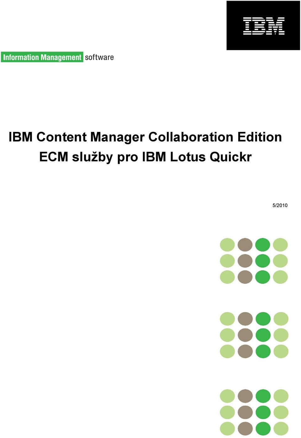 Edition ECM služby