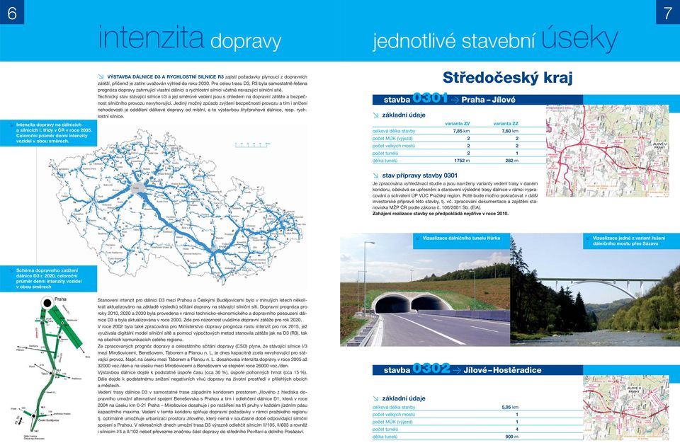 Techický stav stávající silice I/3 a její směrové vedeí jsou s ohledem a dopraví zátěže a bezpečost siličího provozu evyhovující.