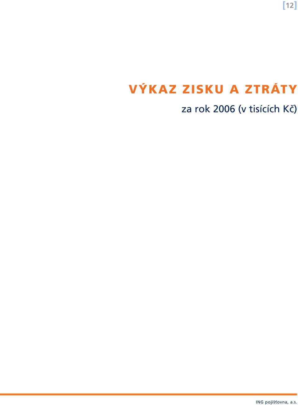 ZTRÁTY za rok