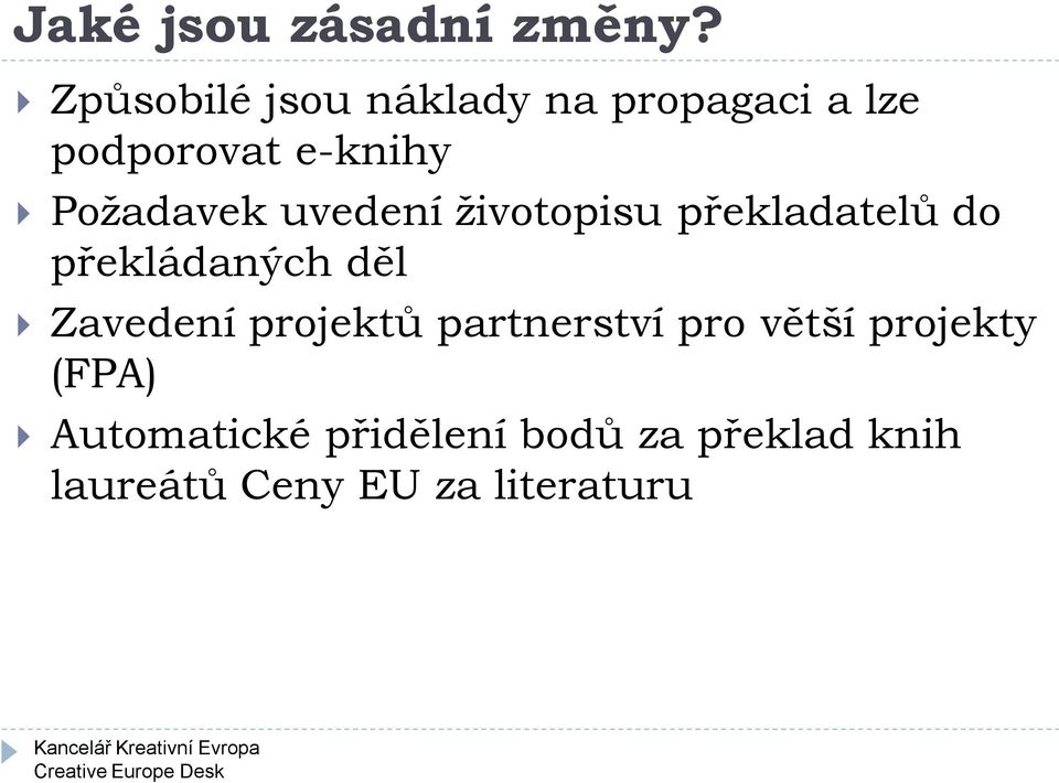 Požadavek uvedení životopisu překladatelů do překládaných děl