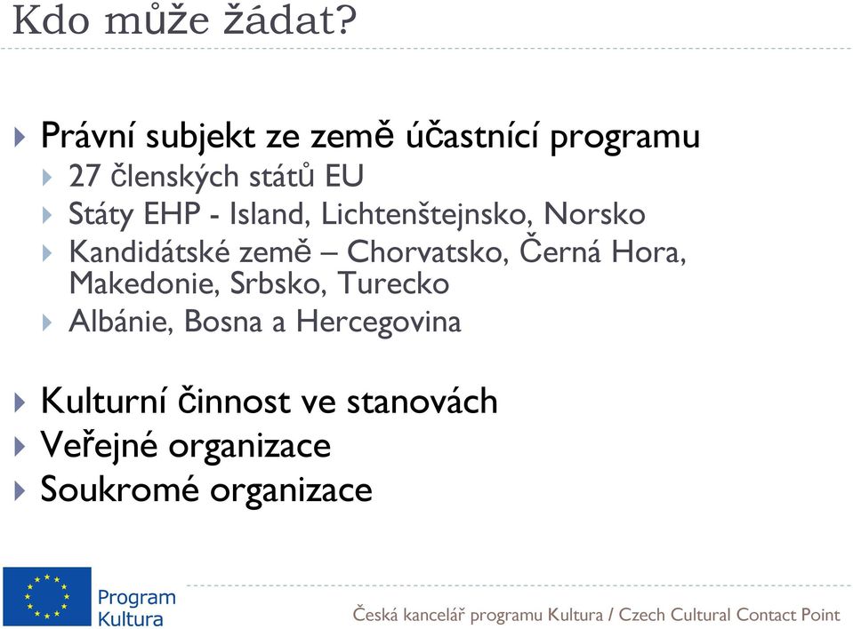 EHP - Island, Lichtenštejnsko, Norsko Kandidátské země Chorvatsko, Černá