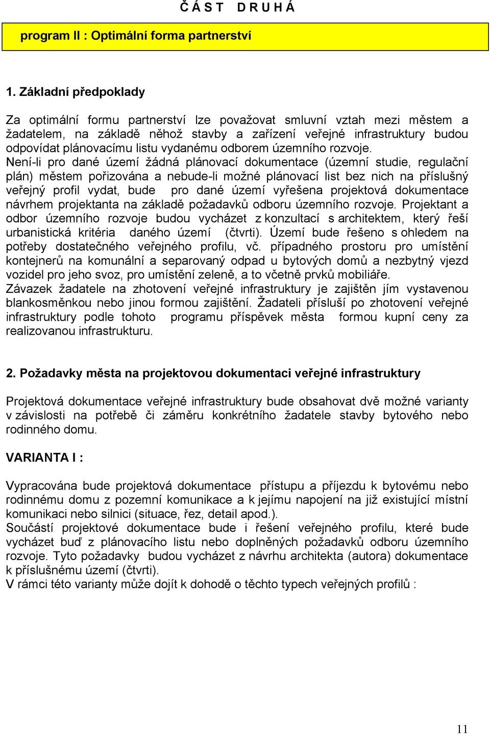 vydanému odborem územního rozvoje.