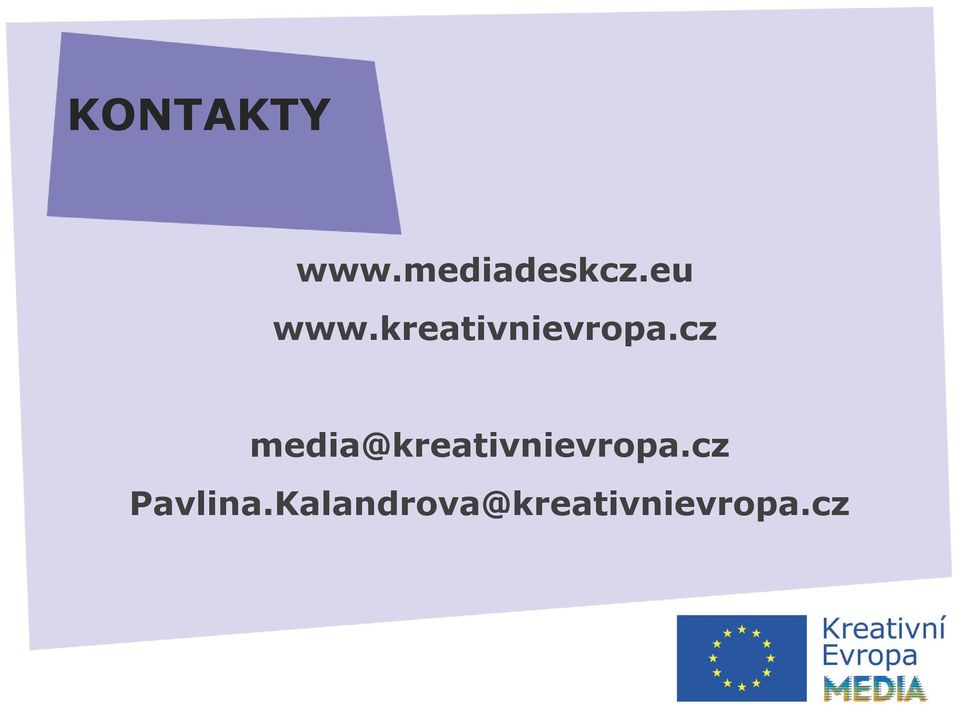 cz media@kreativnievropa.