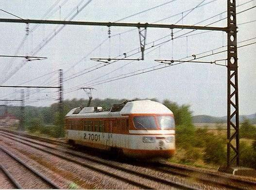 Bohumil Pokorný 7 První zkušební jednotka SNCF poháněná plynovou turbinou 14.11.