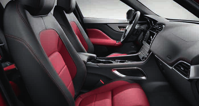 VYBERTE SI 5 INTERIÉR Nakonfigurujte si svůj F-PACE na jaguar.