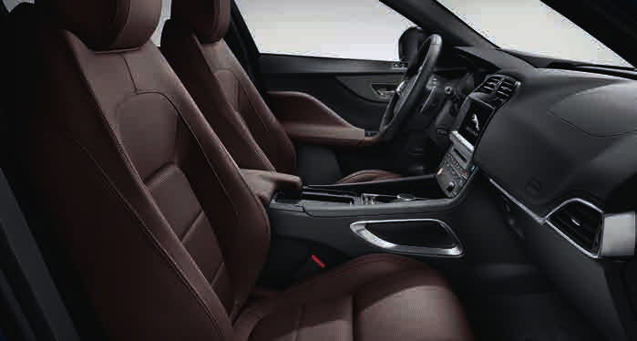 VYBERTE SI 5 INTERIÉR Nakonfigurujte si svůj F-PACE na jaguar.
