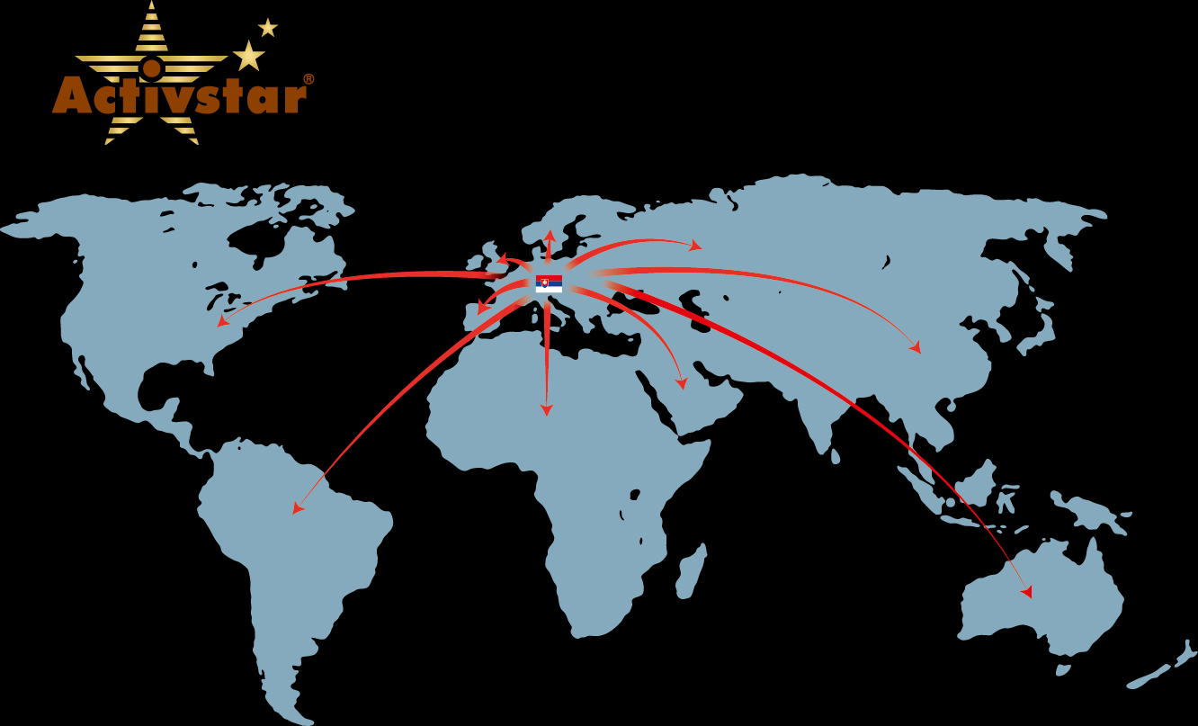 Náš príbeh História firmy Spoločnosť Activstar bola založená na Slovensku. Postupne expandujeme do celej Európy.