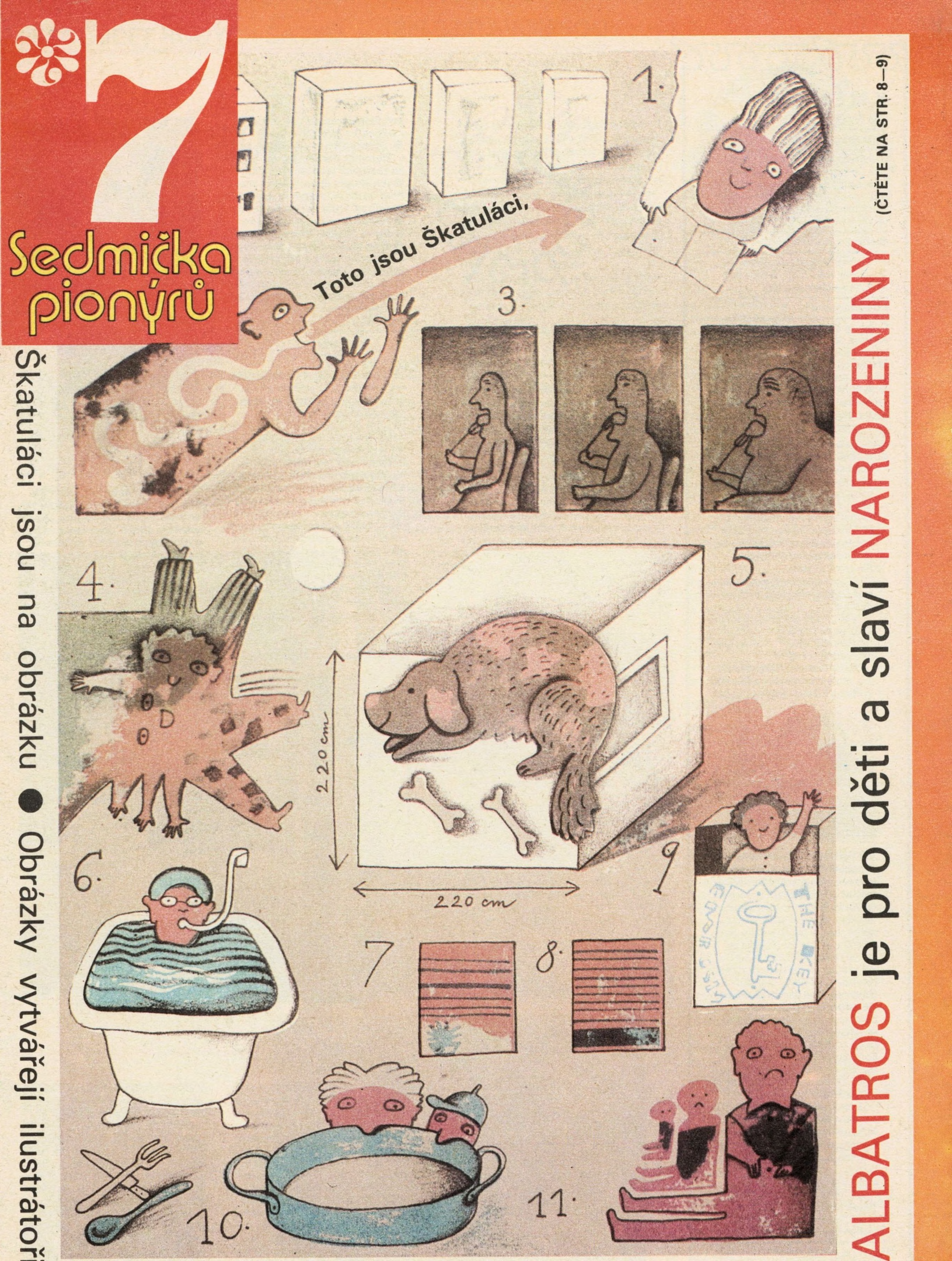 ALBATROSU. Ilustrátoři patří k 30/» ILUSTRACE J. FIXL .B A E Z N A Kčs -  PDF Stažení zdarma