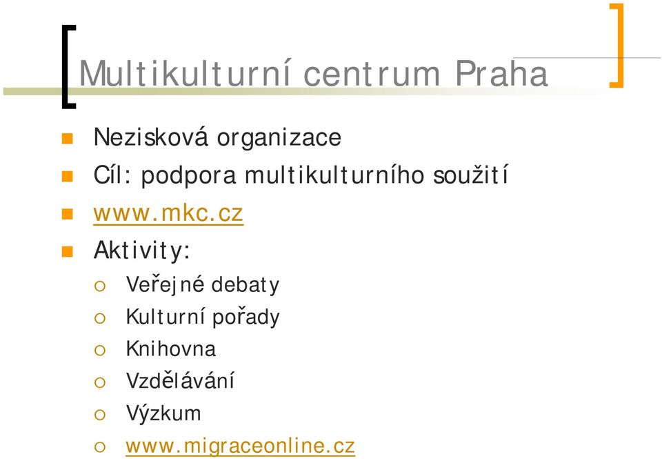 soužití www.mkc.