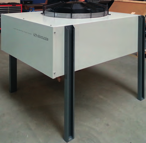 S-THERM+ EVI SCROLL TEPELNÁ ČERPADLA VENKOVNÍ JEDNOTKY SHP-140ERC SHP-180ERC 2014 STANDARDNÍ KOMPONENTY Výměník s hydrofilní vrstvou Elektrický expanzní ventil Emerson Funkce automatického odtávání