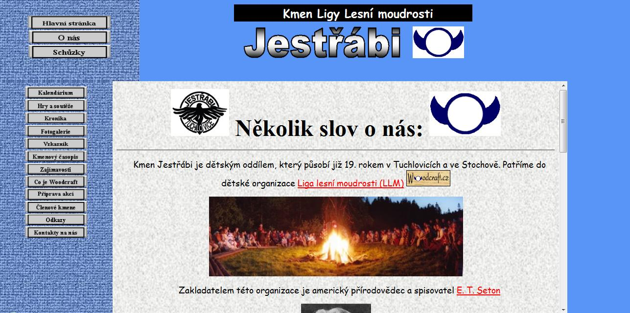 Webové stránky: www.jestrabiinfo.wz.