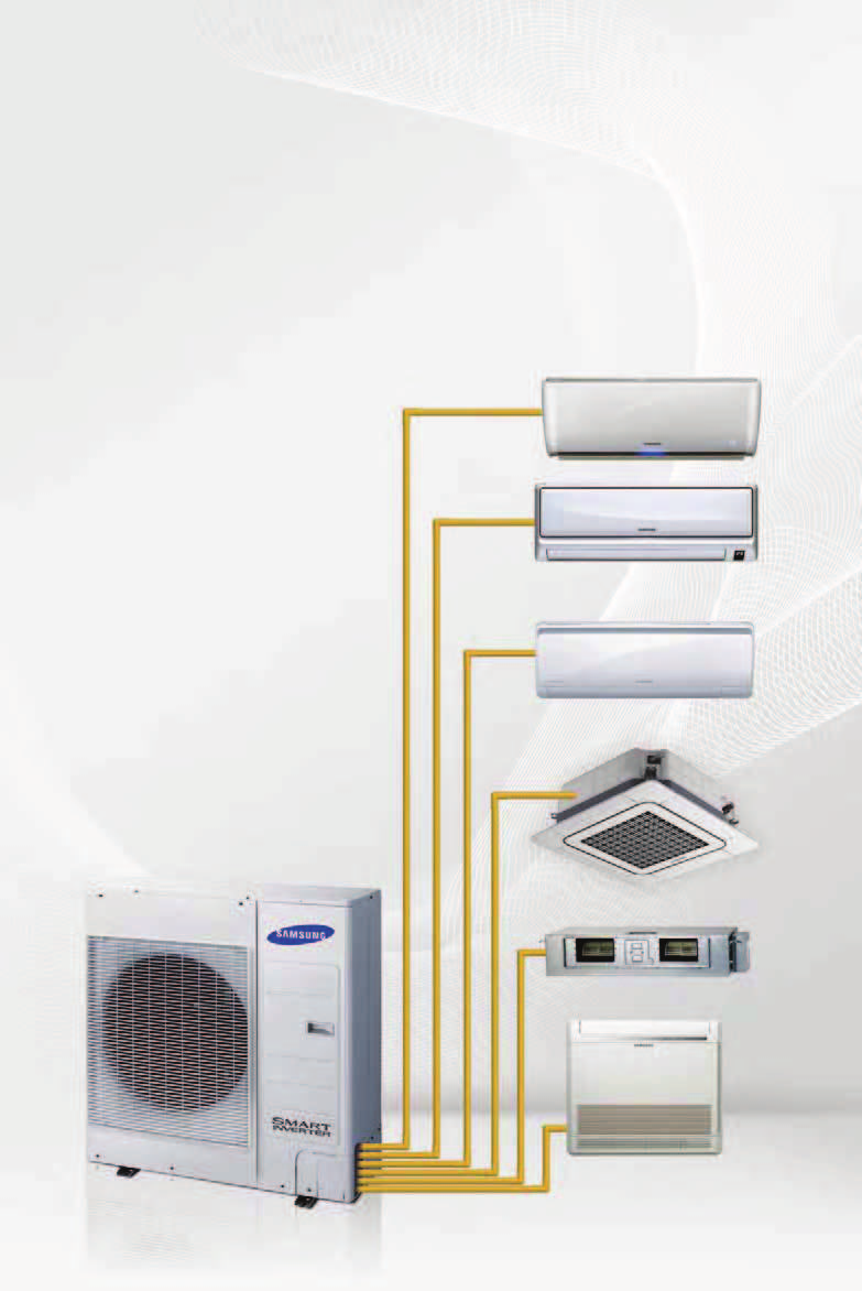 Free Joint Multi představuje nejlepší řešení pro obytné budovy vyžadující flexibilní, účinný a spolehlivý systém klimatizace.