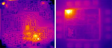 Strana 34 5 Příklady aplikací termodiagnostiky Obr. 5.7 Exteriér horské chaty (tepelné ztráty v podkroví budovy). [14] Obr. 5.8 Interiér rodinného domu (tepelné ztráty okolo dveří). [14] 5.