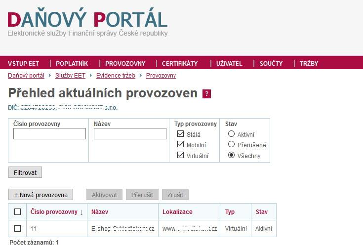 1.1 Žádost o autentizační údaje Na Daňovém portále je možné využít příslušný odkaz a datovou zprávou o autentizační údaje požádat.