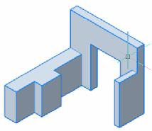 Rozdělit Panel nástrojů: Nabídka: Klávesnice: BIM > Rozdělit BIM > Rozdělit BIMSPLIT (_BIMSPLIT) BricsCAD > Panel nástrojů BIM Nástroj umožňuje rozdělit těleso podle jeho ploch.