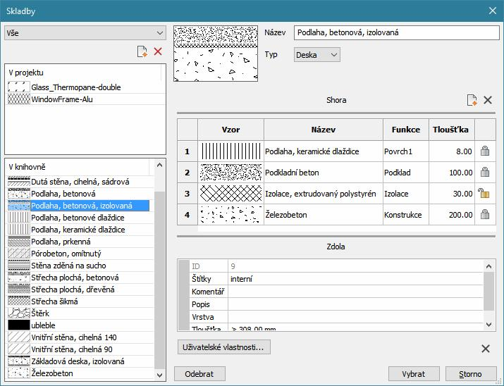 Příkazová řádka 1 Určete prvky pro aktualizaci: BricsCAD > Panel nástrojů BIM Libovolným způsobem určete okna a dveře, jejichž vložení chcete aktualizovat.