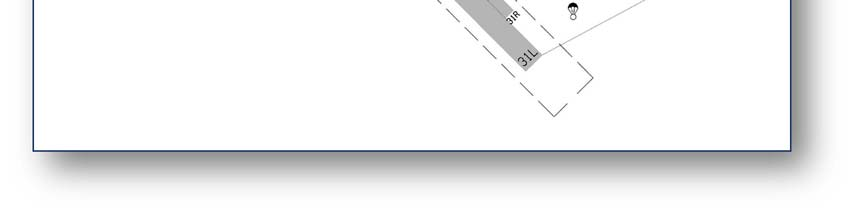 Dráhový pás je vždy znázorněn na letištní mapě konkrétního letiště, zveřejněné v AIP ČR. V případě LKRO se jedná o čárkovaně označený obdélník, doplněn textem STRIP 1650x150. Obr.