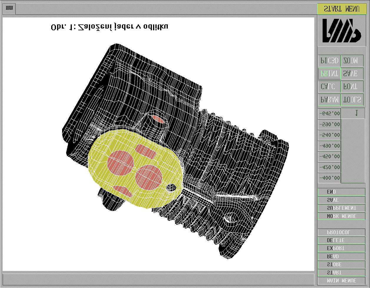 formy prostřednictvím součinitele tepelné vodivosti a měrné tepelné kapacity na teplotě je zde dostačující.