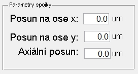 hodnoty a jako poslední zvolit vlnovou délku. Při vyplnění všech parametrů vlákna stačí pro výpočet stlačit tlačítko Vypočítej jednovidová.