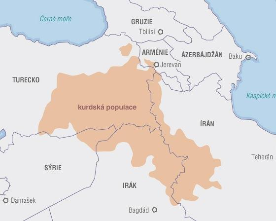 Přílohy Příloha č. 1 Mapa Kurdistánu Příloha č. 2 Logo republikánské lidové strany Příloha č. 1 Mapa Kurdistánu Zdroj: Leona Šlajchrtová. 2013.