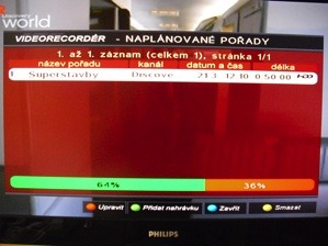 Krok 5: Zpět na program Q1 ANO Pro zavření seznamu naplánovaných pořadů bude sloužit nějaké tlačítko Q2 ANO Popisek odpovídá - modrá barva u možnosti zavřít uživatele navede k modrému tlačítku na