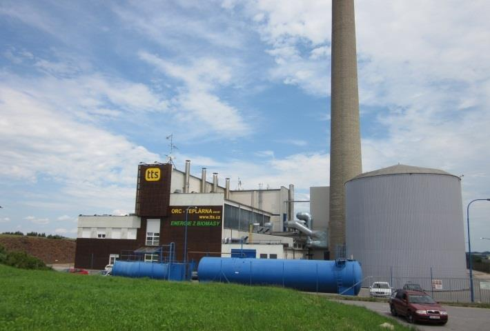 Teplárna Sever Vícepalivový tepelný zdroj Kotel Vesko-B 3,0 MW (dřevní biomasa) + elektrofiltr Kotel Vesko-B 7,0 MW (termoolejový) Zařízení ORC 1,0 MW (výroba elektřiny) Kotel Vesko-S 5,0 MW (sláma)