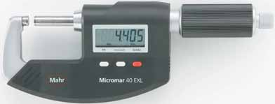 + Micromar. Digitální třmenový mikrometr 40 EW / 40 EXL ABS 863-1 j 117,-- 40 EXL IP65 USB marconnect RS232C www.mahr.