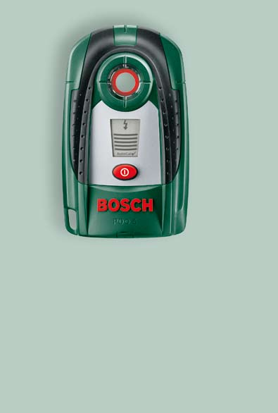 PDO Multi a PDO 6 detektory od firmy Bosch Prstenec svietiaci červenou/zelenou farbou zobrazuje pri obidvoch prístrojoch, kde sa dá bezpečne vŕtať a zároveň zjednodušuje aj označenie miesta vŕtania.