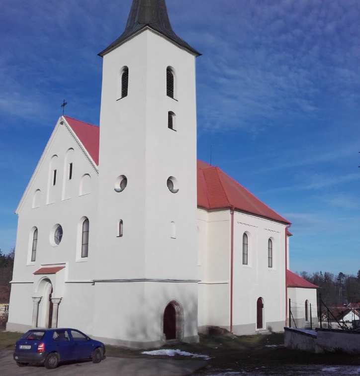 Blažejov kostel sv.alžběty v k.ú. Blažejov Rejstříkové číslo kulturní památky: 1759 obnova fasády II.etapa a další související práce 12.08.2016 pod čj. MK 51949/2016/OPP 262.