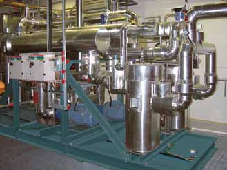 Regulační řada pro olej a další kapalná paliva Škála rozsahu regulačních ventilů pokrývá výkon 150-6000 kg/h/hořák. Jednotky mohou být nainstalovány na jeden společný držák.