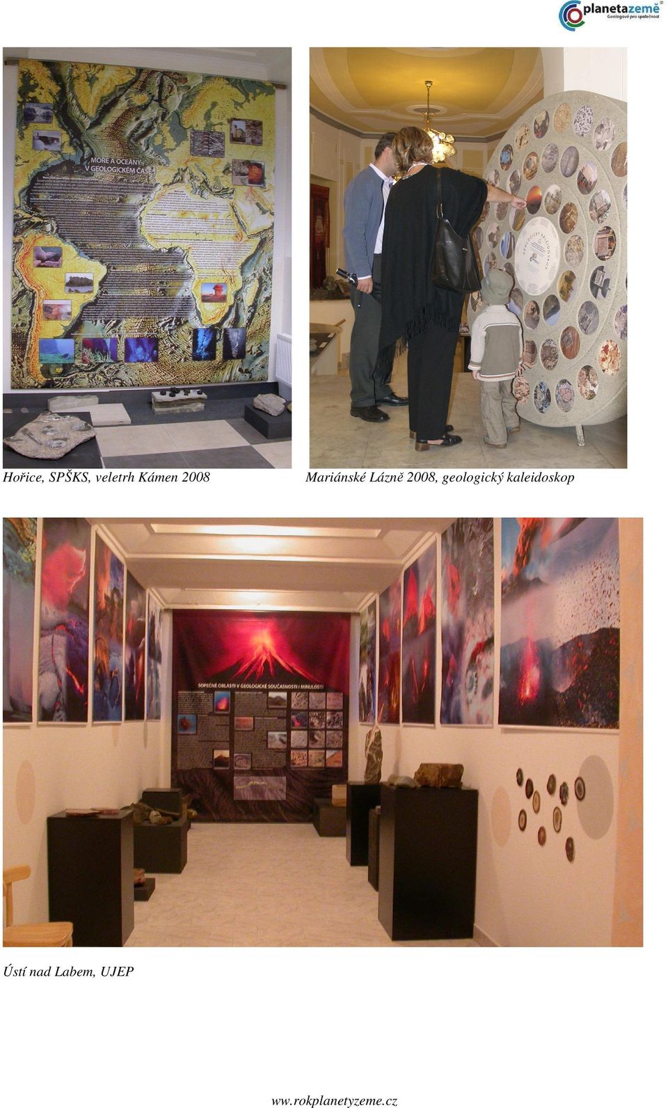 geologický kaleidoskop Ústí