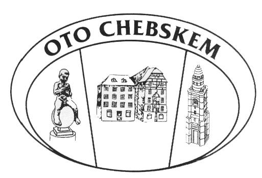 ZÁZNAMNÍK OBLASTNÍHO TURISTICKÉHO ODZNAKU CHEBSKEM VÁŽENÍ TURISTIČTÍ PŘÁTELÉ Dostáváte do rukou záznamník nového oblastního turistického odznaku nejzápadnějšího výběžku Čech Chebska.