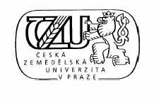 ČESKÁ ZEMĚDĚLSKÁ UNIVERZITA V PRAZE Fakulta životního prostředí Katedra vodního hospodářství a environmentálního modelování Obor: Environmentální