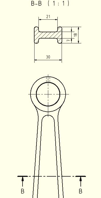 Maximální síla od tlaku plynů F F F 1,5 11780,9 1, N (5.) p p, max sp 6 Napětí v tlaku pro průřez II II F p 1,6 tl 10011071, Pa 100, 1MPa (5.