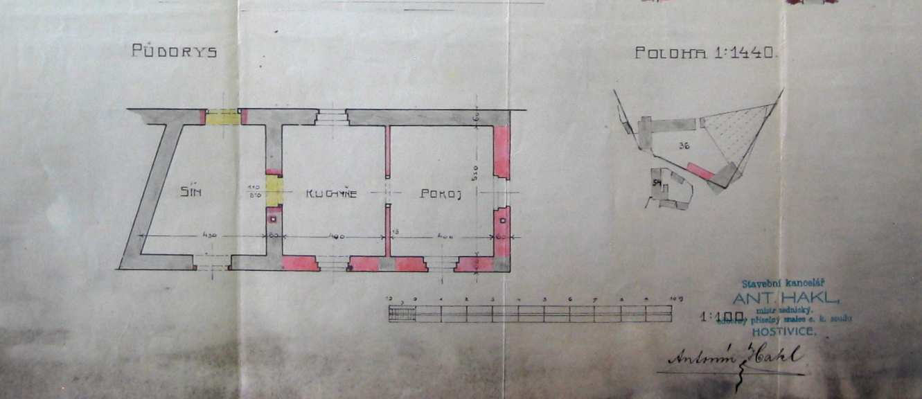 Ulice K Rybníku 12 Dům čp. 680 (dříve litovické čp. 60 oddělen od čp. 36) Parcelní číslo původní: KN st. 27/2, k. ú. Litovice Parcelní číslo současné: KN st. 27/2, k. ú. Litovice V areálu litovického statku čp.