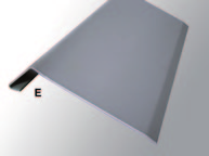 Pofóliovaný plech PVC Sika-Trocal typ S určený na ukončenia a napojenia Pozinkovaný tabuľový plech hr 0,6 mm s nakašírovanou PVC fóliou hr0,8 mm výr. č. Farba: Balenie: Hr.