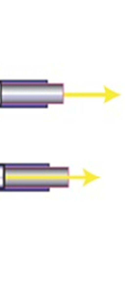 3.5.4. Konfigurace průtokové cely Pro zachycení kuliček sorbentu se používá několik různých zapojení: Fluorescence bead spectroscopy používá pár vláken umístěných v pravém úhlu.