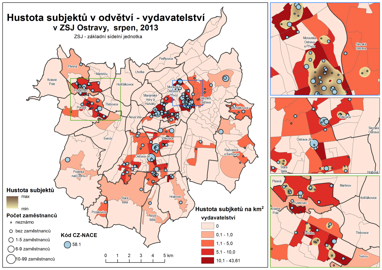 2.3 Výsledky V první úrovni analýzy bylo studováno shlukování kreativních odvětví prostřednictvím metody nebližšího souseda.