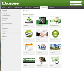 Online Na www.krone.cz můžete objevit celý svět KRONE. Na mnoha stránkách zde naleznete čísla, fakta a novinky a kromě toho i nabídku řady služeb.