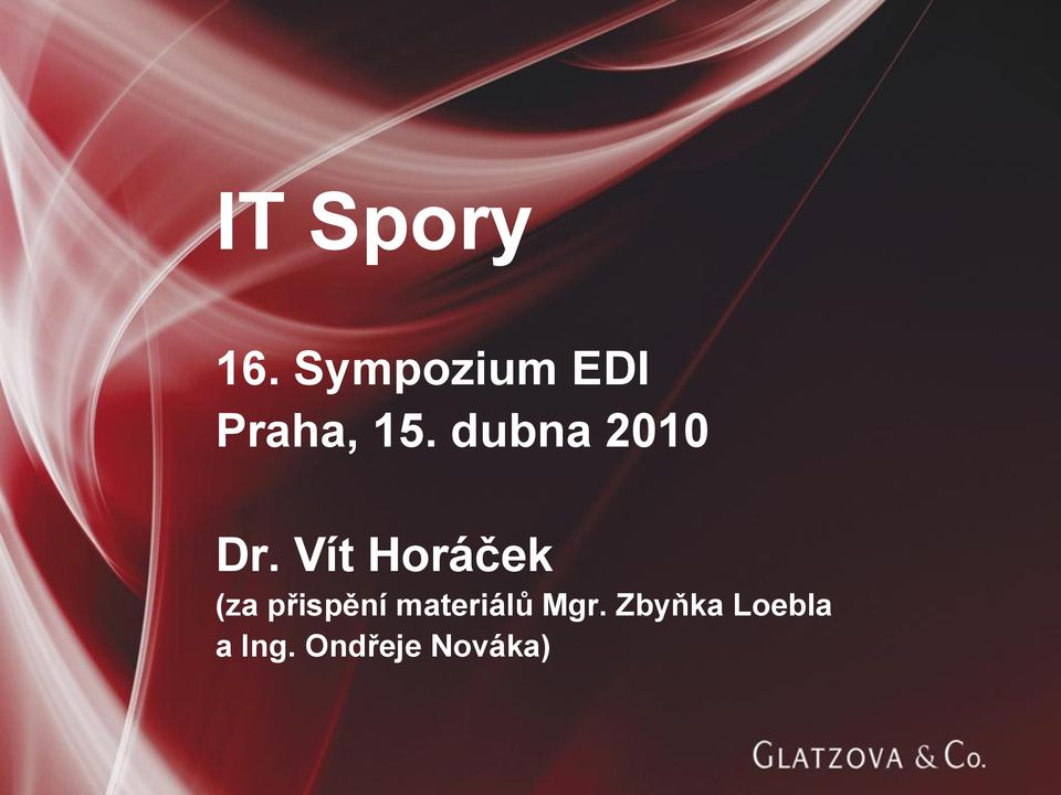 dubna 2010 Dr.