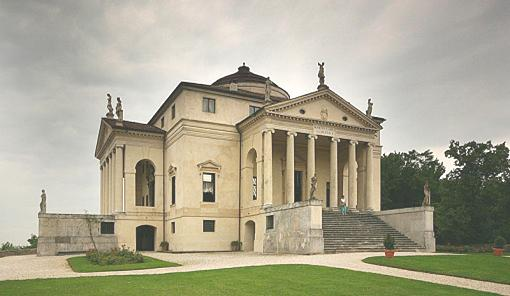 Palladiova vila Rotonda, Florencie - s Palladiovými vilami se seznamovali čeští a uherští šlechtici při