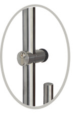 BRACCIOO BRACCIOO 011.40 Uzamykatelné madlo do podlahy with lock to floor 36 30 BRACCIOO 012.