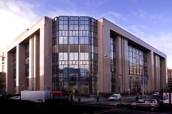 Budova Justus Lipsius v Bruselu sídlo Evropské rady a Rady EU Justus Lipsius (1547 10), vlámský filosof a humanista.