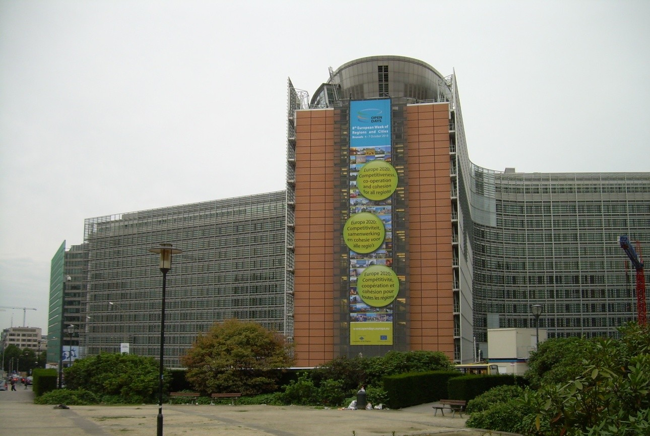 Palác Berlaymont sídlo Evropské komise