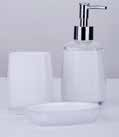 F&F Home Koupelnové doplňky Cube miska na mýdlo pohárek 79,90 Kč zásobník na mýdlo 124,90 Kč barva bílá Akce platí od 19. 10. do 1. 11. 2016 nebo do vyprodání zásob.