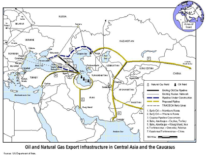 Jižní Kavkaz jako zátka láhve k ropnému bohatství Kaspiku?