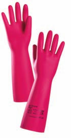 Protipořezové rukavice / Cut resistant gloves 3 3 ELEKTRA 3650 001 50 XX 0006-XX CZ / Dielektrické rukavice. Ochrana před dotykovým napětím do 500 V. Délka rukavice: 36 cm.