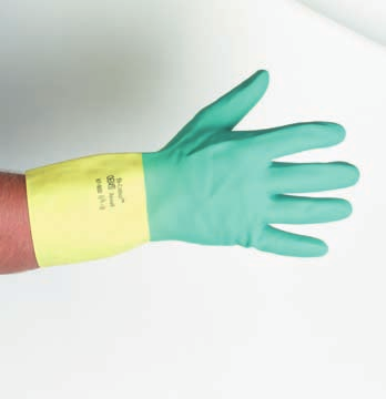 RUKAVICE chemické chemical GLOVES VIRTEX Nitrilové rukavice se speciální vnitřní vrstvou využívající technologii Aquadri (TM) zajišťující vynikající komfort a pohltivost vlhkosti až 4 násobně oproti